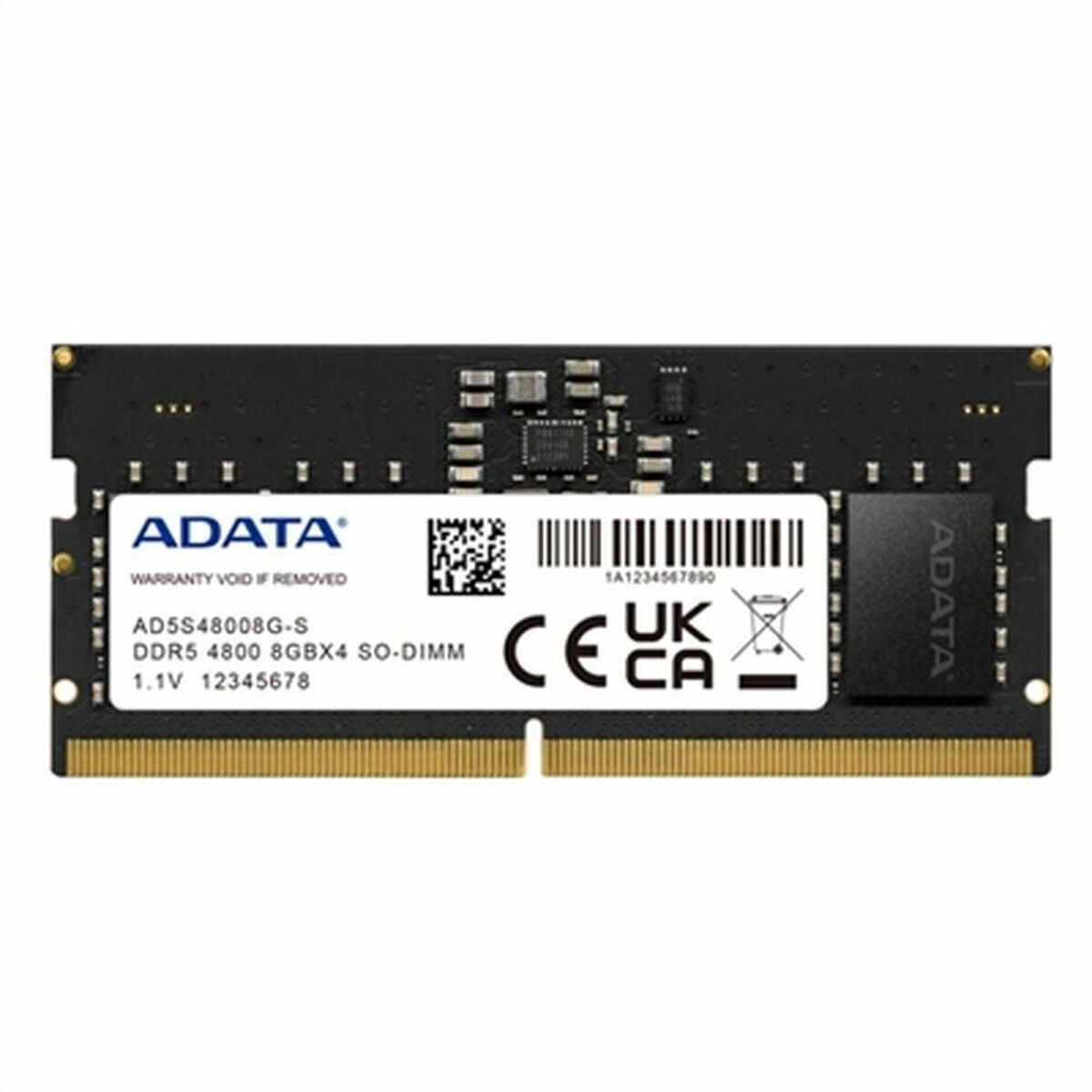 Mémoire RAM Adata AD5S48008G-S 8 GB DDR5 4800 MHZ