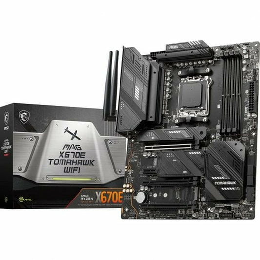 MSI MAG X670E TOMAHAWK WIFI AMD Motherboard AMD X670 AMD AM5