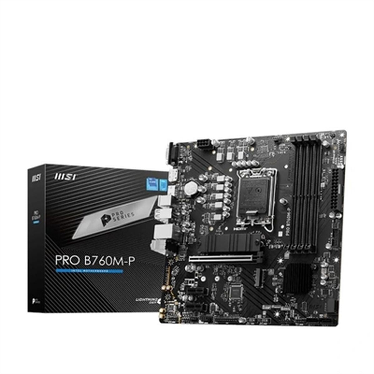 MSI PRO B760M-P Motherboard DDR4 LGA1700 LGA 1700 Intel Intel B760