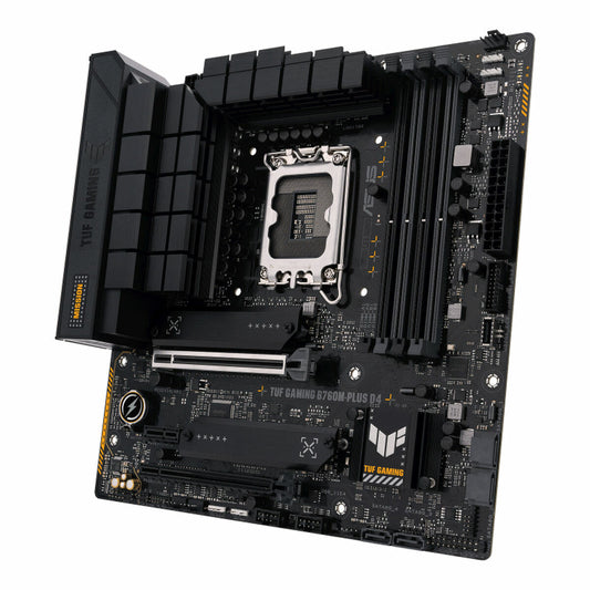 Asus TUF GAMING B760M-PLUS D4 Intel Motherboard Intel B760 LGA 1700