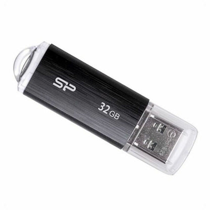 Memoria USB Silicon Power SP032GBUF2U02V1K 32 GB USB 2.0 Negro 32 GB