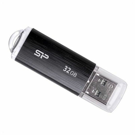 Silicon Power USB-Stick SP032GBUF2U02V1K 32 GB USB 2.0 Schwarz 32 GB