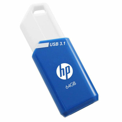 HP HPFD755W-64 64 GB blauer USB-Stick