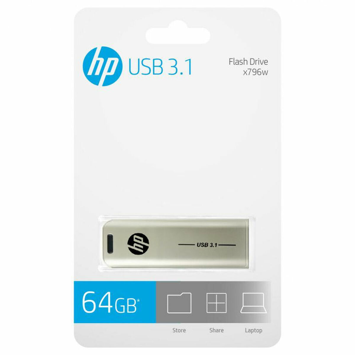 HP X796W 64 GB USB-Flash-Laufwerk