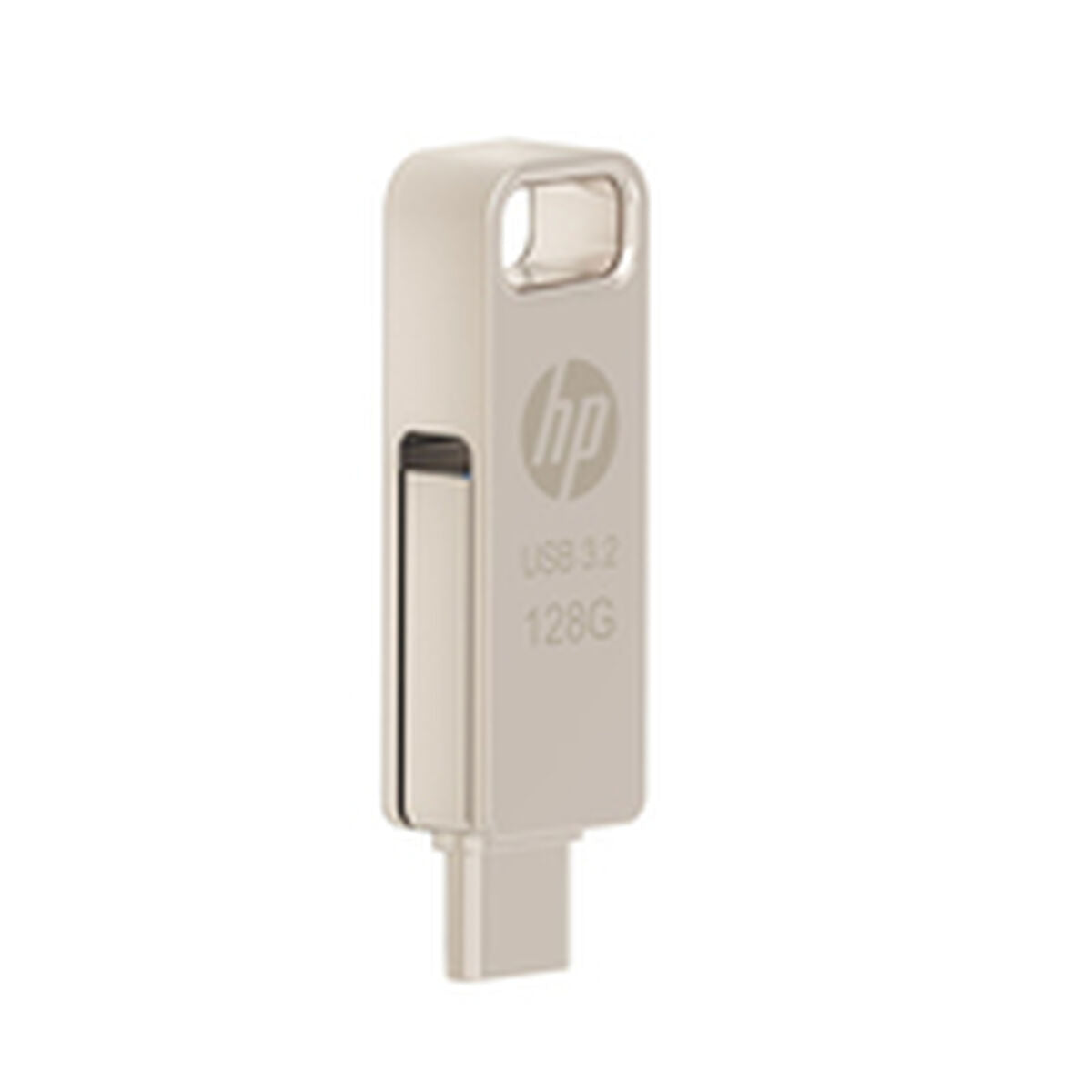 Memoria USB PNY HPFD206C-128 Plateado 128 GB