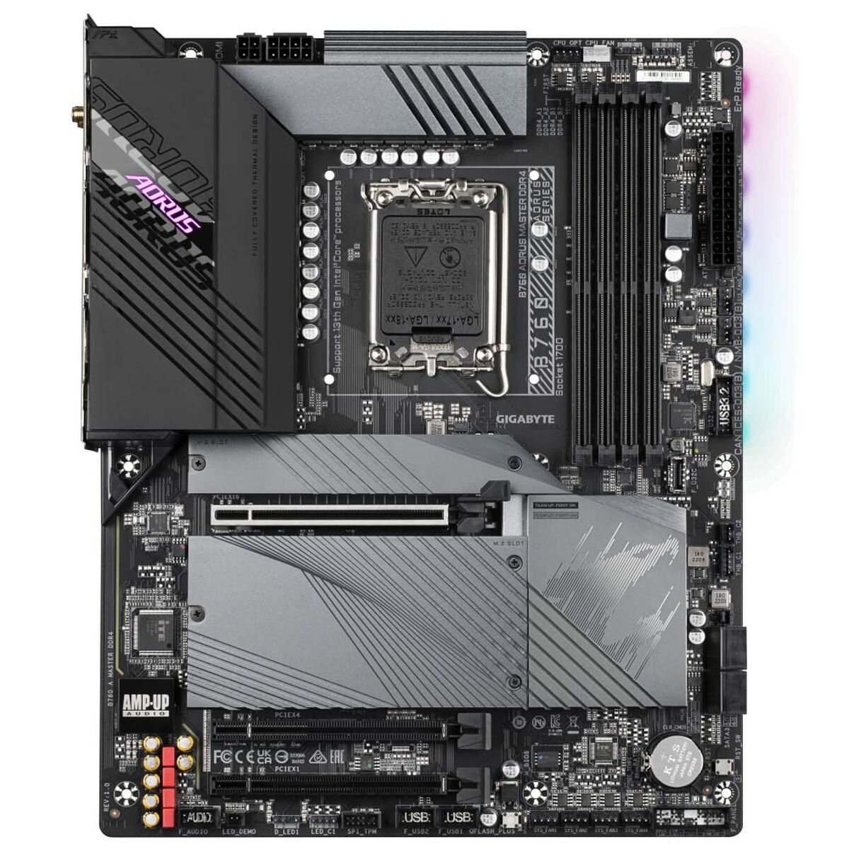 Motherboard Gigabyte B760 AORUS MASTER DDR4 (rev. 1.0) LGA 1700 Intel