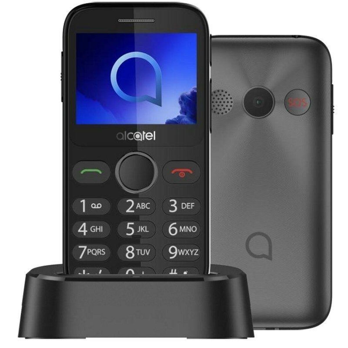 Mobiltelefon für Senioren Alcatel 2020X Schwarz