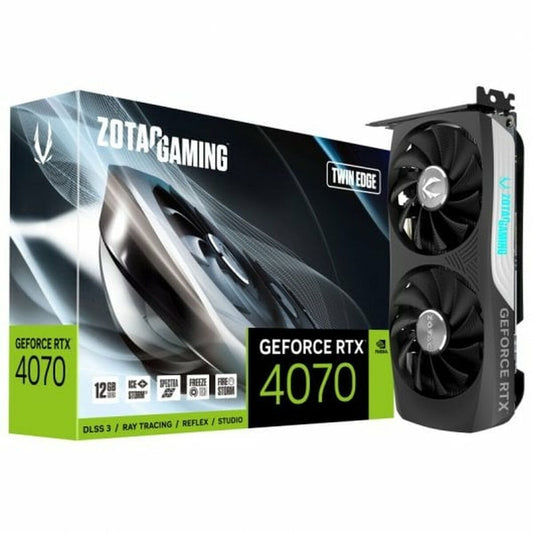 Zotac GeForce RTX 4070 Twin Edge Grafikkarte GEFORCE RTX 4070 12 GB RAM 12 GB