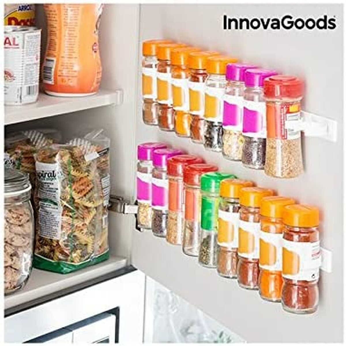 Adhesive and Divisible Spice Organiser InnovaGoods