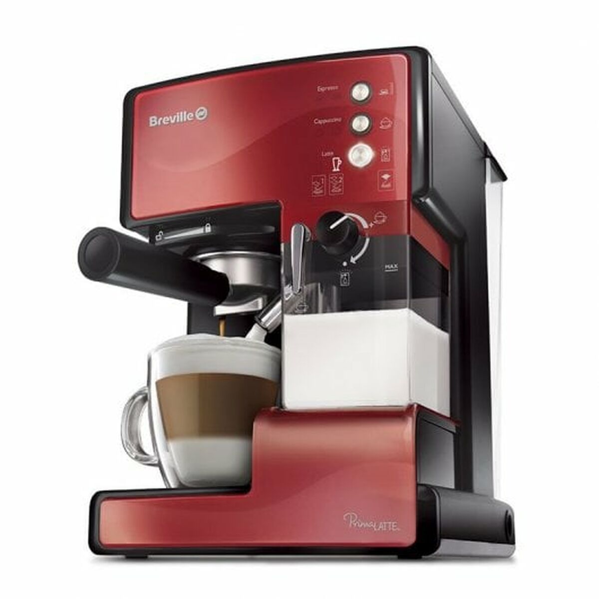 Drip Coffee Machine Breville Red