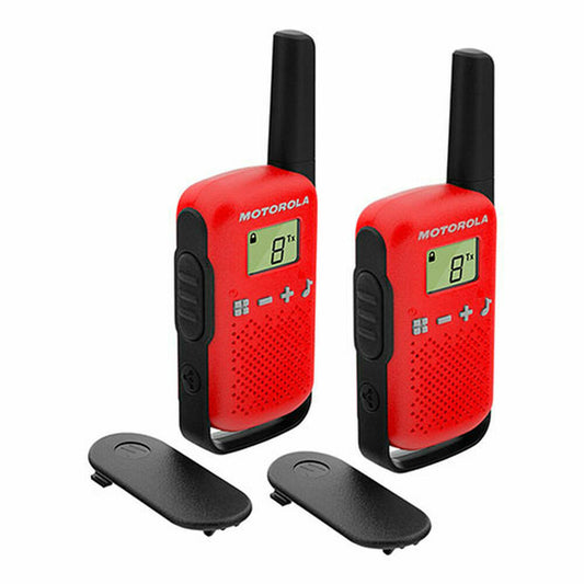 Motorola T42 RED 1,3" LCD Walkie Talkie 4 km