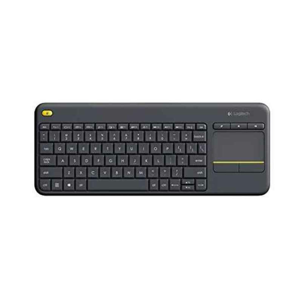 Wireless Keyboard Logitech 920-007137 Black Spanish