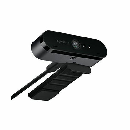 Logitech BRIO 4K Ultra HD RightLight 3 HDR Webcam 5x Zoom Streaming Infrarot Schwarz