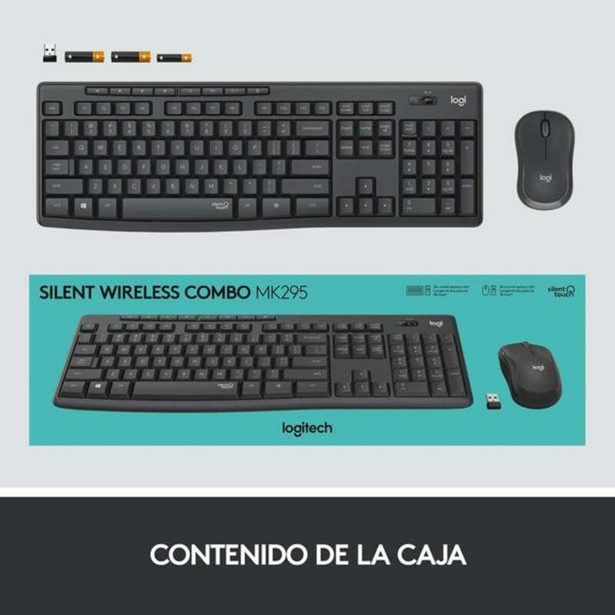 Logitech MK295 Tastatur und Maus