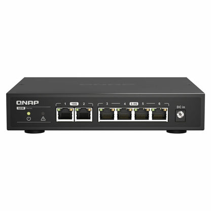 Router Qnap QSW-2104-2T          Negro 10 Gbit/s