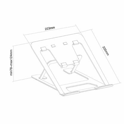 Soporte para Portátil Neomounts NSLS085BLACK        