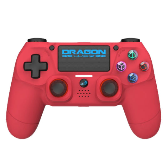 Commande Gaming Sans Fil Dragon War Shock 4 Rouge Bluetooth