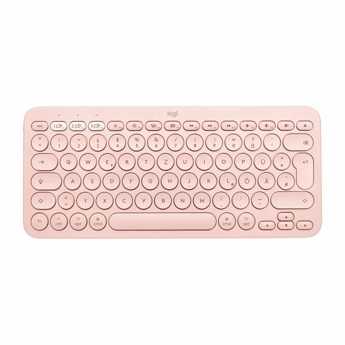 Tastatur Logitech 920-010400 Spanisch Pink Spanisch Qwerty QWERTY