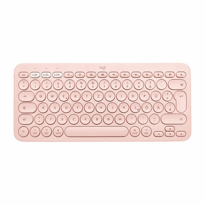 Tastatur Logitech 920-010400 Spanisch Pink Spanisch Qwerty QWERTY