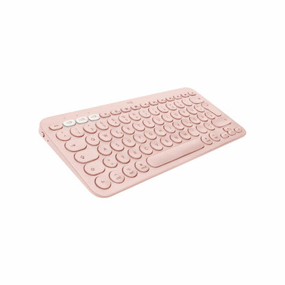 Tastatur Logitech 920-010400 Spanisch Pink Spanisch Qwerty QWERTY