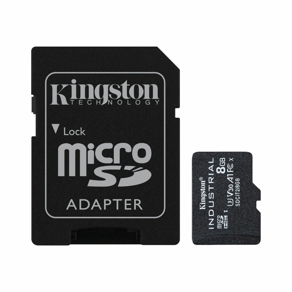 Micro-SD-Speicherkarte mit Kingston SDCIT2/8GB-Adapter 8GB