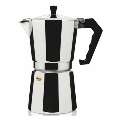 Haeger Moka Aluminium italienische Kaffeemaschine