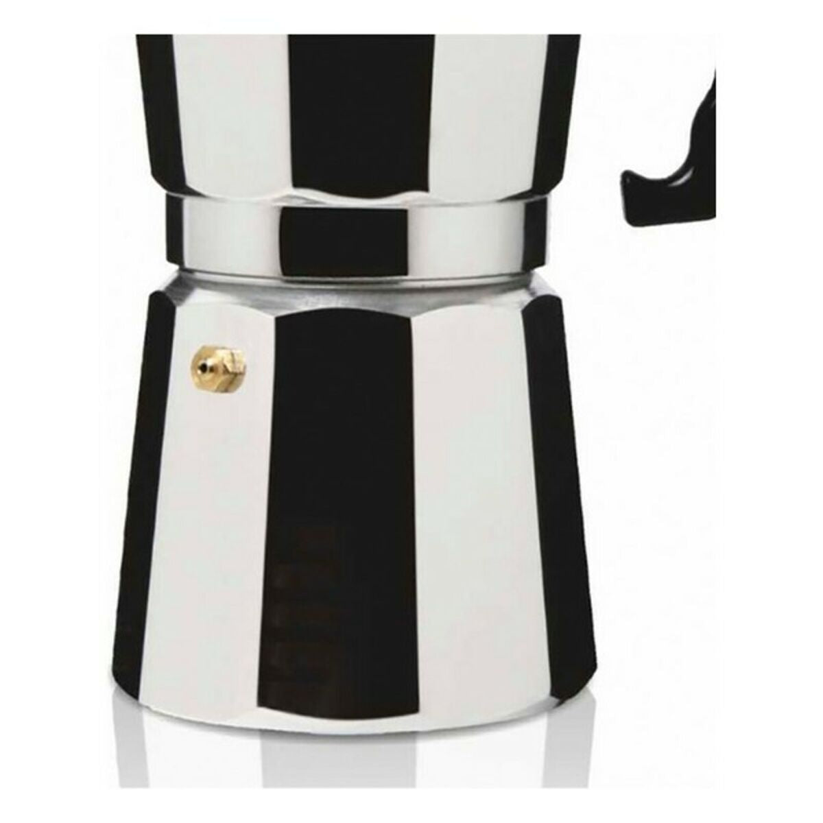 Haeger Moka Aluminium italienische Kaffeemaschine