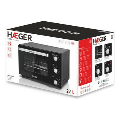 Horno de Convección Haeger OV-22B.032A 22 L 1300W