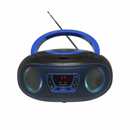 Radio-CD MP3 Denver Electronics Bluetooth LED LCD Blau Schwarz/Blau