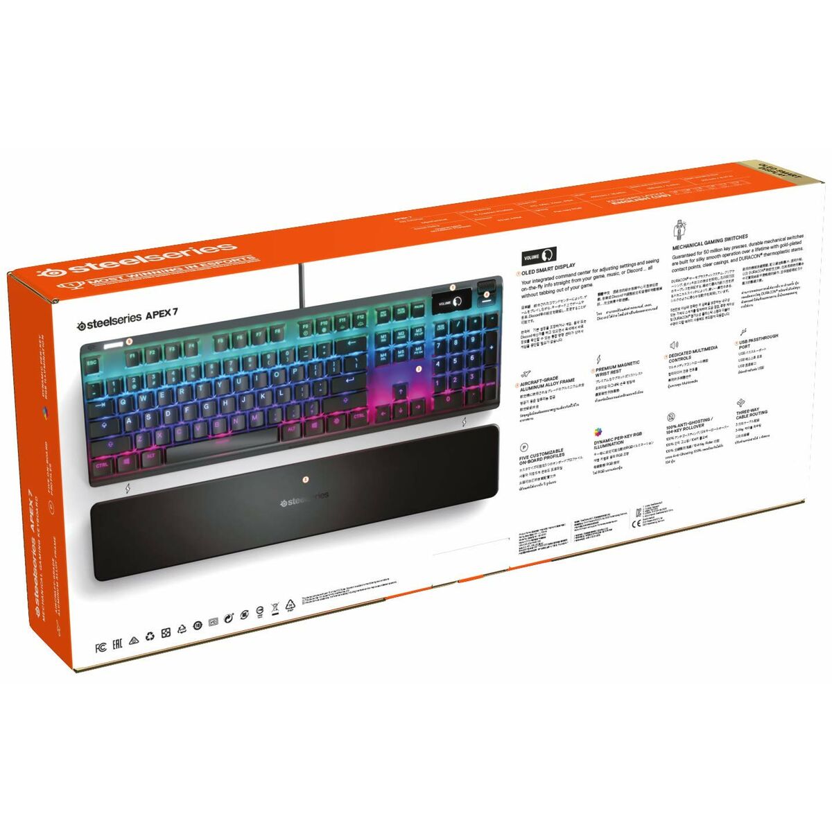 Keyboard SteelSeries APEX 7 Qwerty US