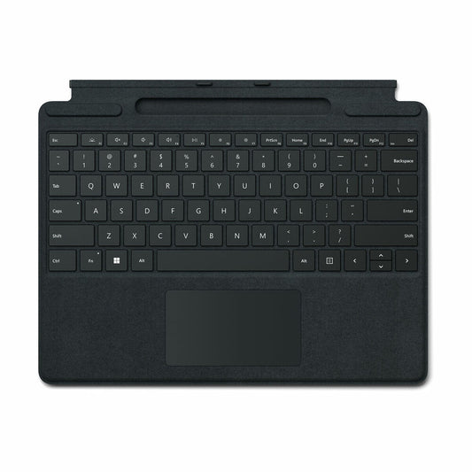 Tastatur mit Touchpad Surface Pro 8/Pro X Microsoft 8XB-00012 Spanisch Schwarz Spanisch Qwerty QWERTY