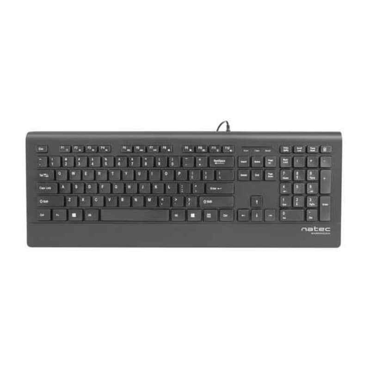 Natec NKL-1717 schwarze spanische Tastatur