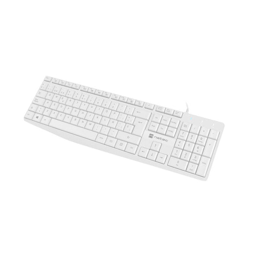 Natec NAUTILUS SLIM spanische Qwerty-Tastatur