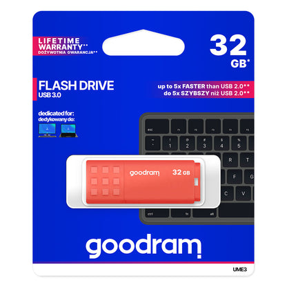 Clé USB GoodRam UME3 Orange 32 GB