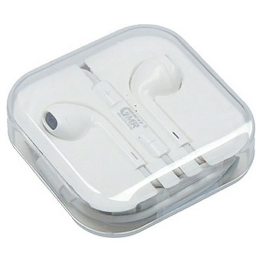 Headsets mit Mikrofon Goms Weiß 3,5 mm