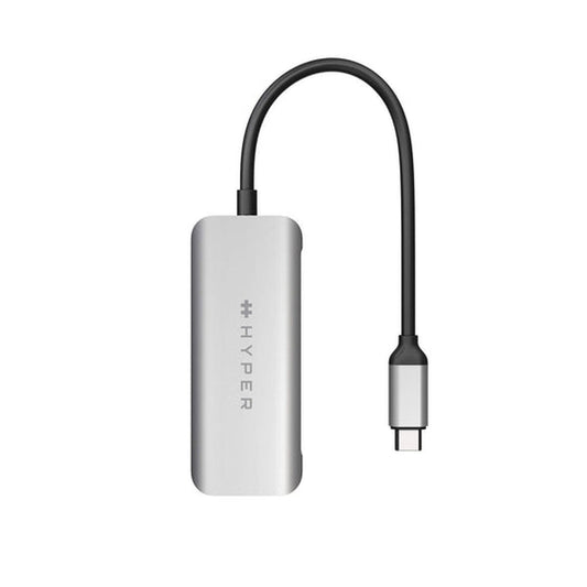 Hyper HD41-GL USB-Hub Grau Schwarz/Grau