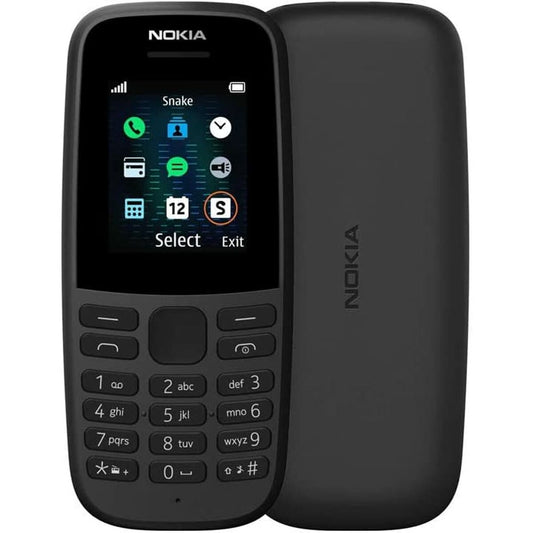 Nokia 105SS Schwarzes 1,8-Zoll-Handy