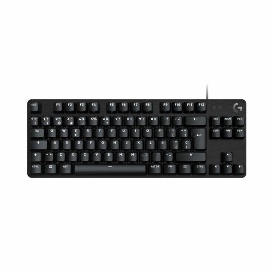 Logitech G413 TKL SE Spanische Qwerty-Gaming-Tastatur Schwarz