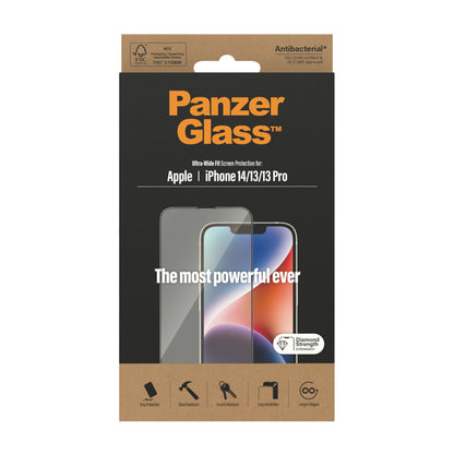 Panzer Glass iPhone 14/13/13 Pro Displayschutzfolie