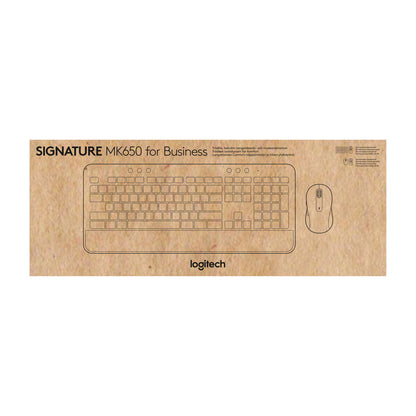 Logitech 920-011001 Kabellose Tastatur und Maus, Schwarz, Azerty, Französisch