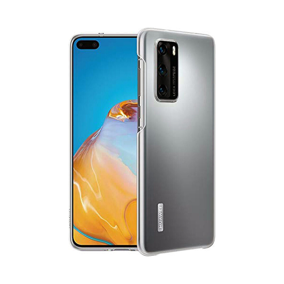 Schutz für Mobiltelefon Huawei P40 Transparentes Polycarbonat