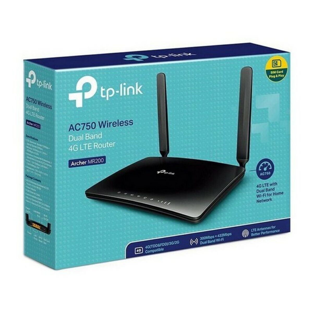 Router TP-Link Archer MR200 433 Mbit/s WLAN 5 GHz