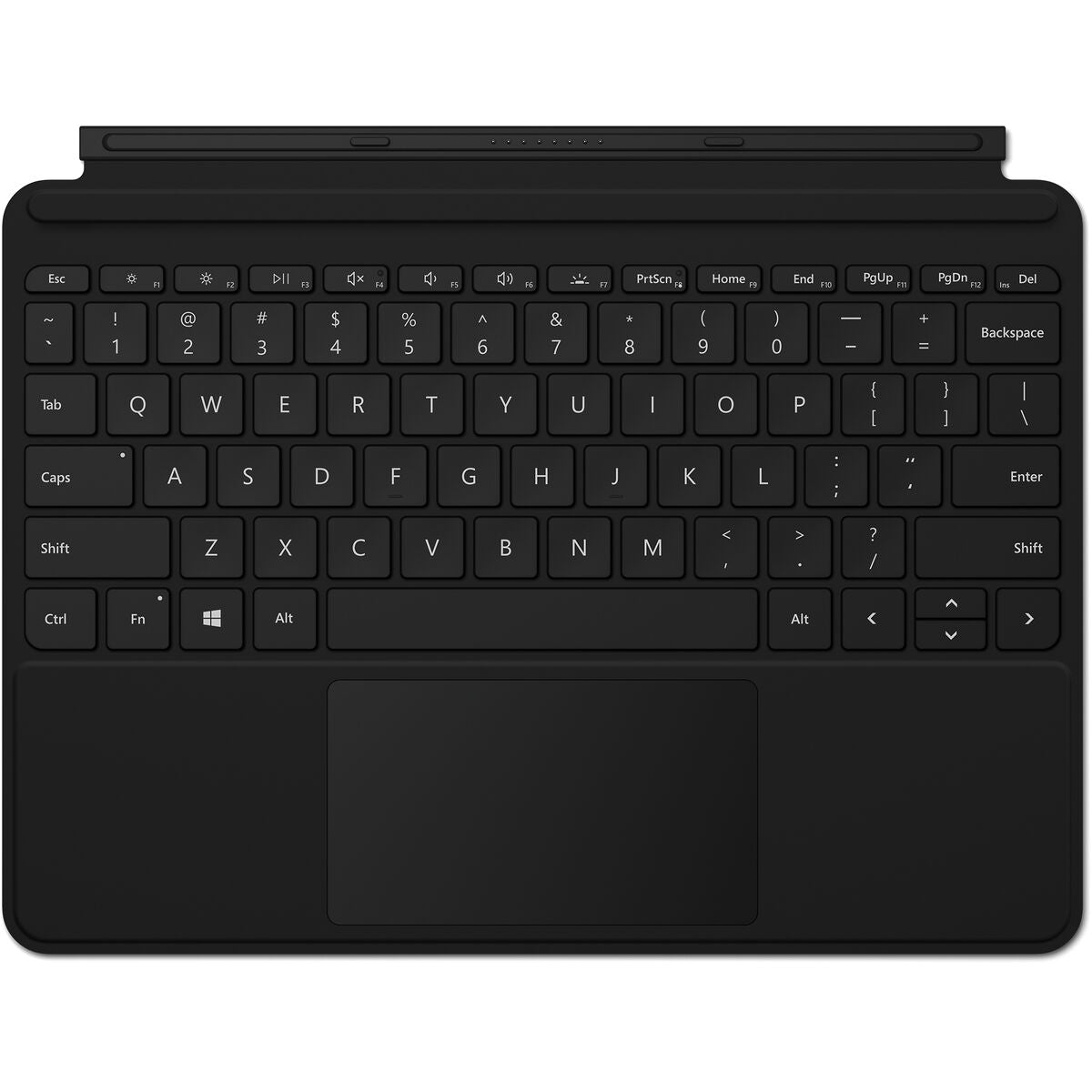 Abdeckung für Tablet und Tastatur Microsoft KCM-00035 Qwerty Portugiesisch Schwarz