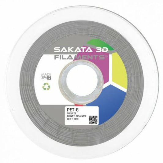 Sakata 3D-Filamentspule 192497 Grau Dunkelgrau Ø 1,75 mm
