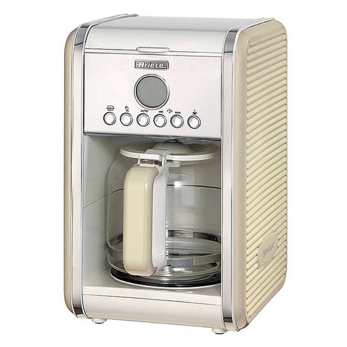 Ariete 1342/03 2000 W Filterkaffeemaschine (12 Tassen) Beige