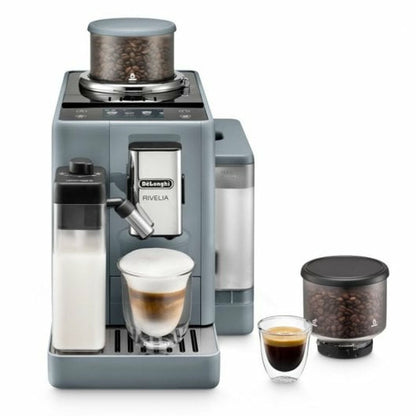 Cafetera Superautomática DeLonghi Rivelia EXAM440.55.G Gris 1450 W