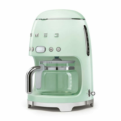 Cafetera de Goteo Smeg Retro 1050 W Verde 10 Tazas