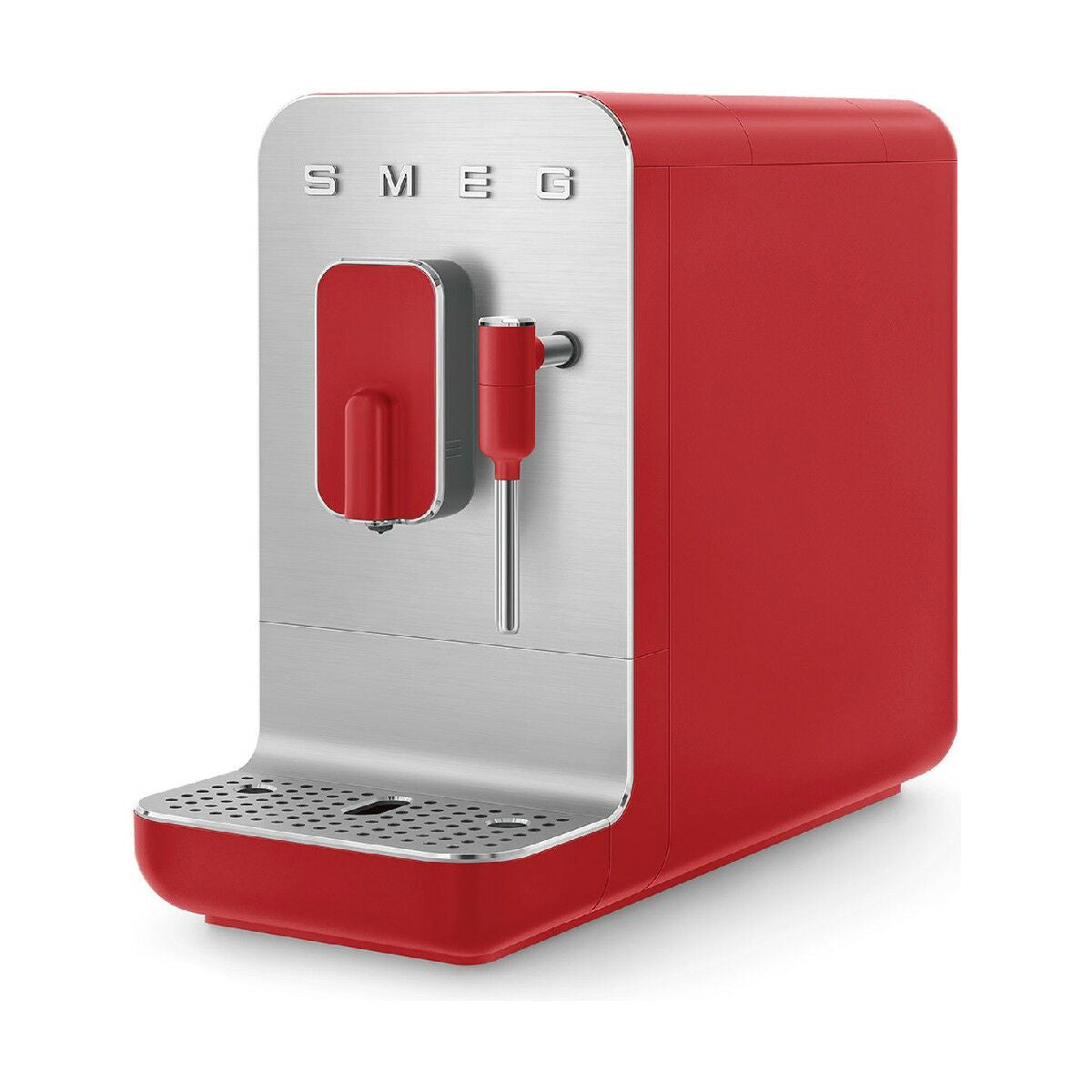 Smeg BCC02RDMEU Superautomatische Kaffeemaschine, Rot, 1350 W, 1,4 l