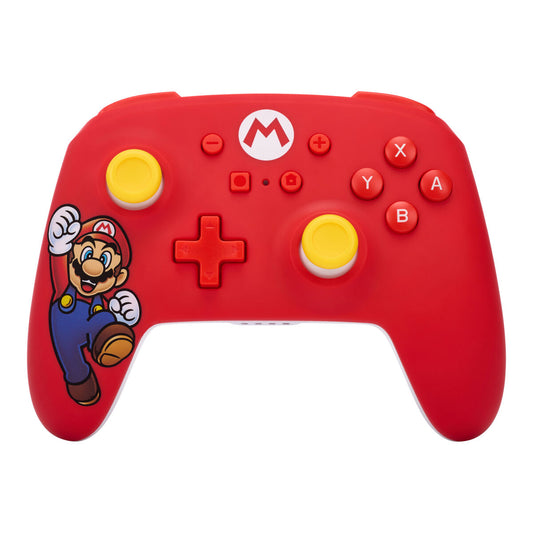 Commande Gaming Sans Fil Powera MARIO Rouge Nintendo Switch