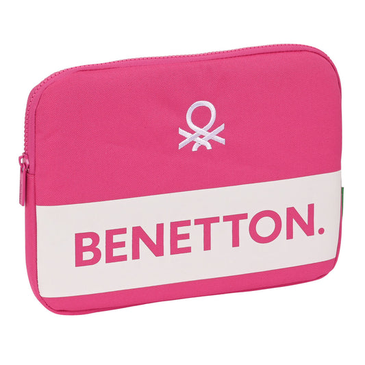 Laptophülle Benetton Himbeere Fuchsia (31 x 23 x 2 cm)